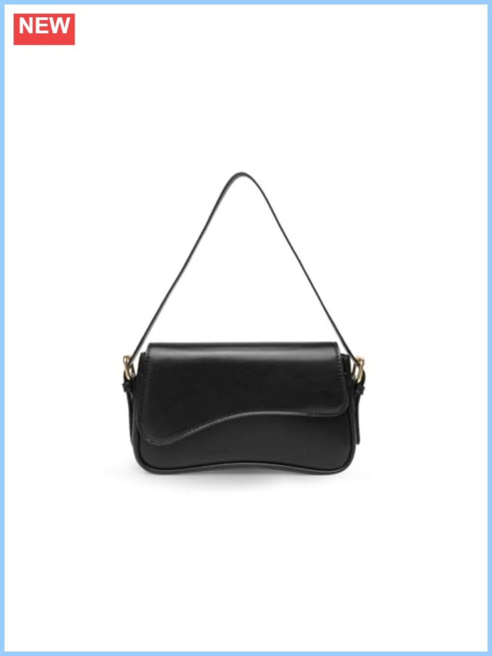 PU Leather Shoulder Bag Womens Small Hobo Handbag Crossbody Purse
